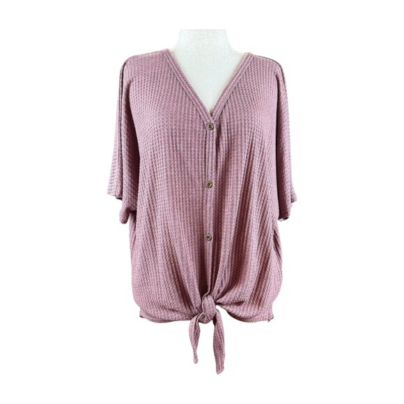 ✨NWT!✨OLRIK PINK DOLMAN TOP, SIZE 3X - Picture 1 of 4